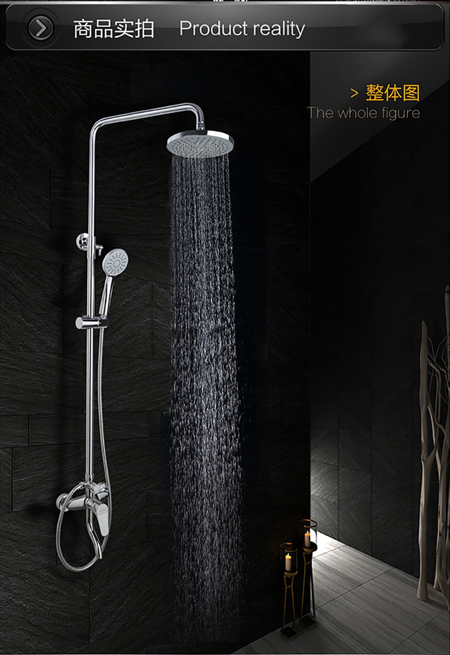 gohgoh花灑，掛墻式增壓淋雨花灑