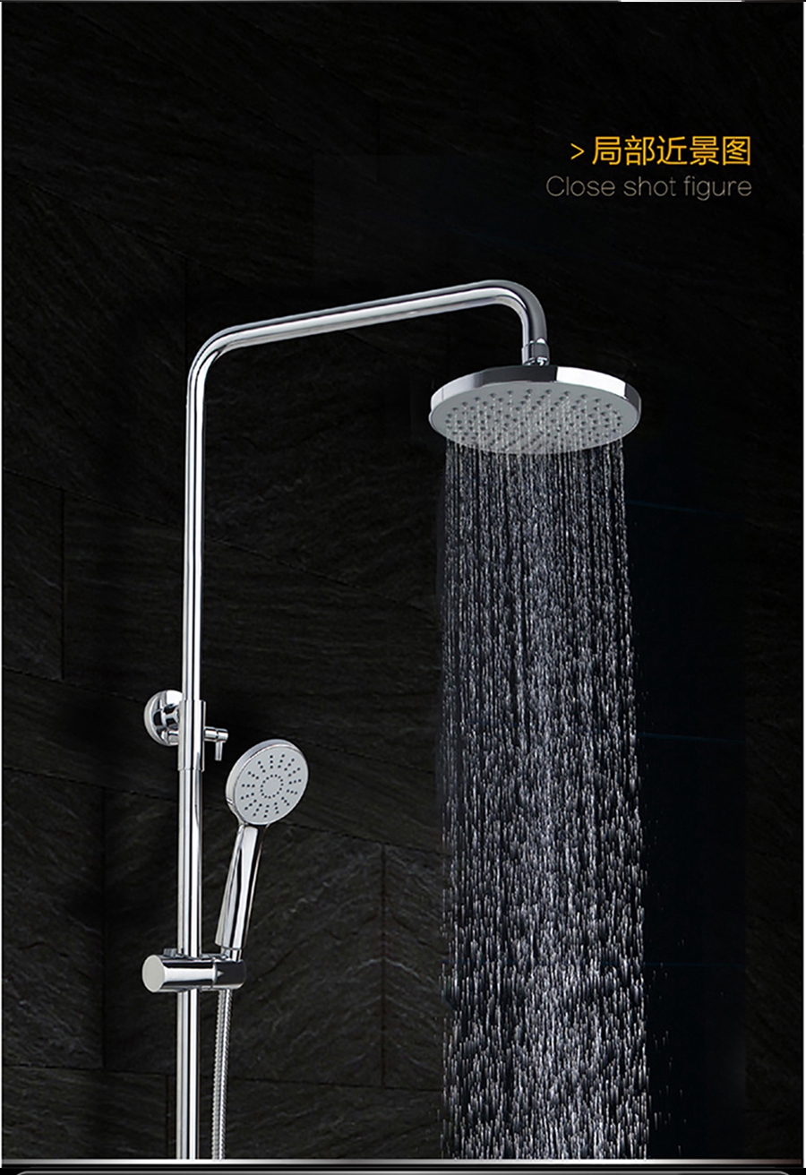 gohgoh花灑，掛墻式增壓淋雨花灑